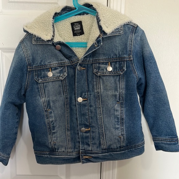 Boys Disney Jean Warm Jacket - Picture 1 of 4